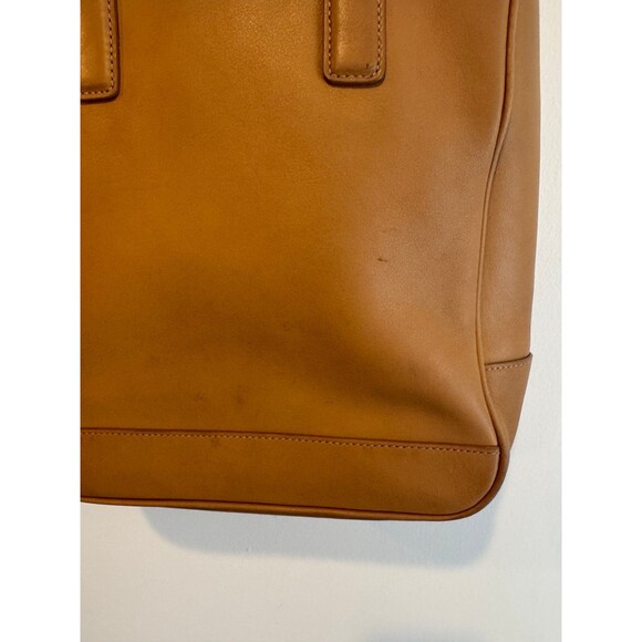 Vintage Coach 7776 Hampton Lunch Tote Tan Leather Shoulder Bag - Picture 10 of 10